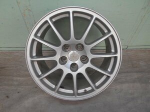 中古　CZ4A　ランサーエボリューション10から取り外し　純正ホイール　18×8.5J　5H　PCD114.3　1本　ENKEI製　18インチ