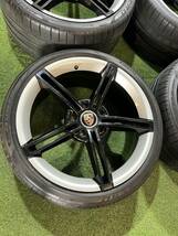 Porsche 9J1ポルシェ タイカン ターボS 純正 21インチ Porsche Taycan ポルシェ 971 パナメーラ ターボ PIRELLI_画像3