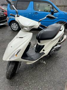 スズキ　アドレスV125S 実走行10748km 社外エアクリ　社外マフラー　ベース車等に