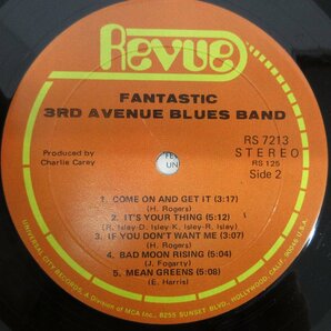 ◇A6892 レコード/LP盤「サード・アヴェニュー・ブルース・バンド 3RD AVENUE BLUES BAND / Fantastic」RS-7213 REVUE RECORDSの画像5