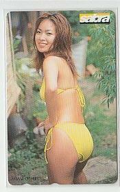 A=u491 大城美和 テレカ お尻