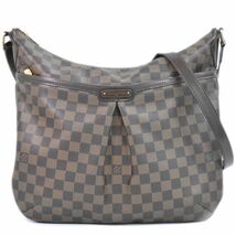 本物 ルイヴィトン LOUIS VUITTON LV ブルームズベリ GM ダミエ エベヌ ショルダーバッグ ポシェット ブラウン N42250_画像1