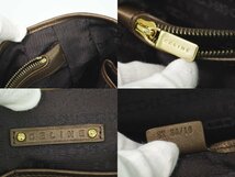 本物 セリーヌ CELINE Cマカダム ブギーバッグ ハンドバッグ トートバッグ スエード レザー モカブラウン_画像9