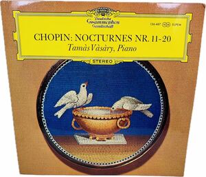 LP タマーシュ・ヴァーシャリ ショパン ノクターン TAMAS VASARY NOCTURNES NR 11-20 N 器楽曲 ピアノ CHOPIN レコード 盤 器楽