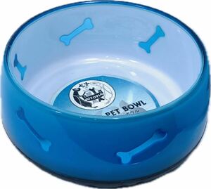 UTOPIA PET BOWL You to Piaa pet bowl dog for tableware pet bowl aquamarine S size PZ12200 hardness plastic pet pet accessories dog 