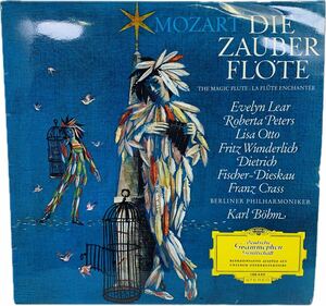 MOZZART DIE ZAUBER FLOTE Karl Bohm 136 440 STEREO カール・ベーム 【魔笛】 モーツァルト ベルリン LP レコード盤 