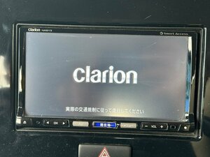 クラリオン clarion NX612 7型ナビ VGA 地上デジタルTV/DVD/SD AVナビゲーション 2013年 地図データ フルセグ DVD Bluetooth