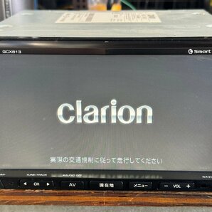 【スズキ純正】クラリオン clarion GCX613 7型ナビ 2016年 地図データ フルセグ DVD Bluetoothの画像1