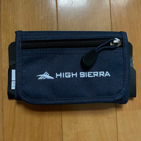 HIGHSIERRA トリフォールド　ウォレット　財布　ネイビー