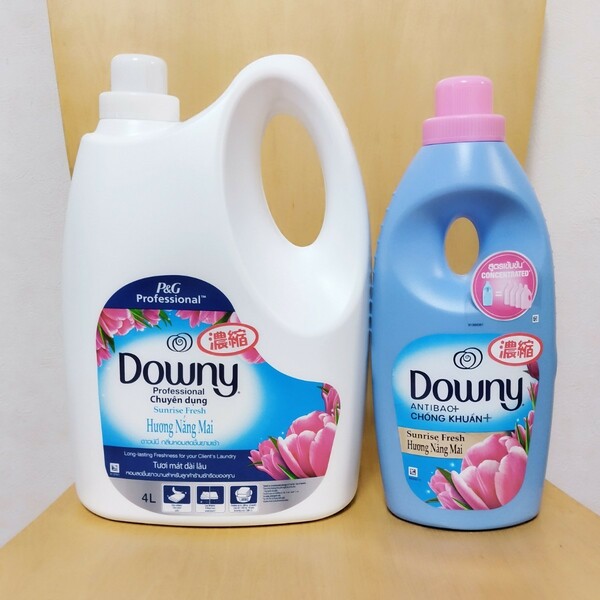 ダウニー 柔軟剤 サンライズフレッシュ 特大＋通常ボトル Downy 大容量