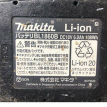  【1円スタート】Makita マキタ 電動工具 充電器 18Vバッテリー セット 中古　使用感アリ 動作確認済 EA9 _画像4