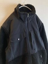 希少なXS! Polo Ralph Lauren for Ron Herman Hybrid Jacket ロンハーマン RHC ポロ ラルフ ローレン ボア フリース ジャケット アウター _画像3