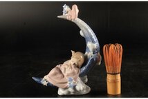 [URA]LLADRO/リヤドロ/お月さまの夢/13-3-20　(検索)骨董/置物/陶器/人形/陶人形/フィギュア_画像10