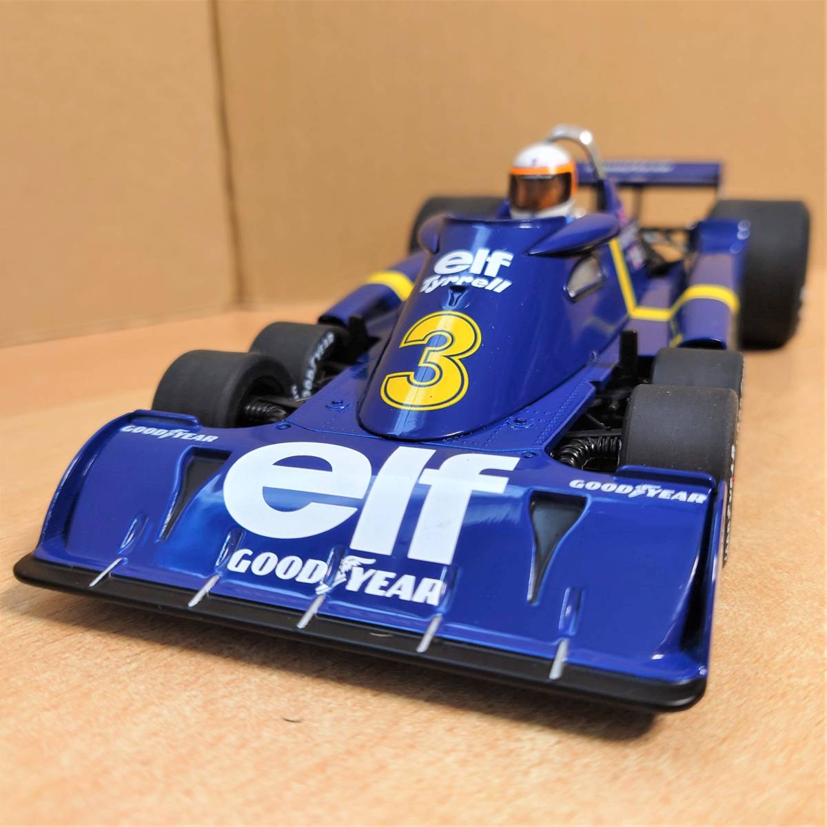 京商 TYRRELL ティレルP34 #3 1976 JAPAN GP (レア) - ミニカー
