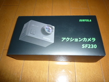 Surfola SF230 アクションカメラ4K 2000万画素 リモコン付き 電池４個付き！_画像1