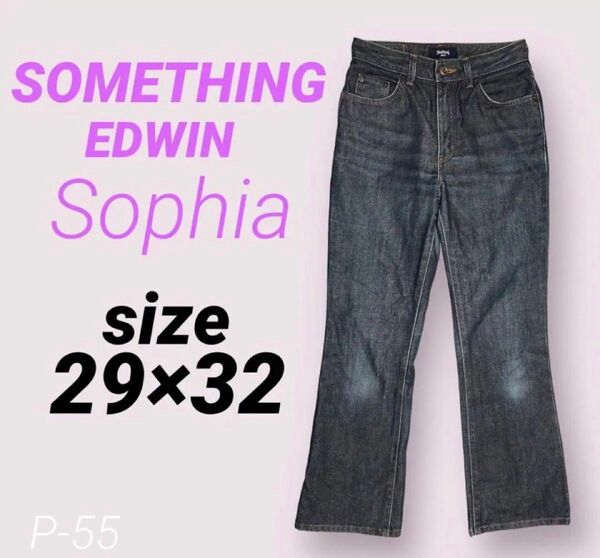 SOMETHING Sophia ／EDWIN／デニムパンツ(72)