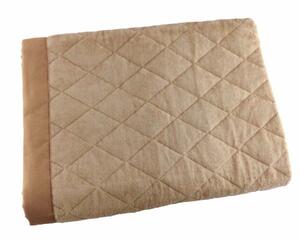  quilt rug towel ground cotton 100% pie ru.... mites anti-bacterial deodorization hot carpet cover OK 2 tatami 185x185cm beige 