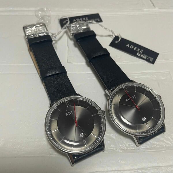 【2本セット】ADEXE 腕時計 新品未使用