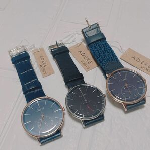 【3本セット】ADEXE 腕時計 新品未使用