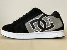 【特価】 29cm 黒 DC SHOES NET 302361 BLACK/BATTLESHIP/ARMOR (KBA) US11/29cm ディーシー シューズ_画像3