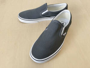 27.5cm チャコール バンズ スリッポン VANS SLIP-ON CHARCOAL US9.5/27.5cm VN000EYECHR