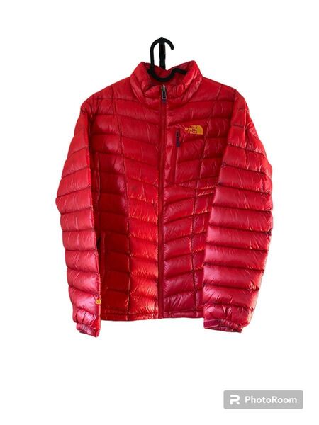 THE NORTH FACE 800fill ダウンNFD00C94 090 レッド メンズSサイズ