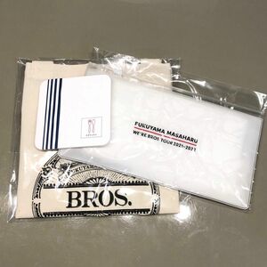 福山雅治 BROS. エコバッグ、マスクケース、コースター