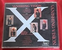 【即決送料無料】★X JAPAN ★VANISHING VISION　★ヴァニシング・ヴィジョン　★黒帯付き_画像3