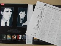 P7819　LPレコード　OMD『THE BEST OF ORCHESTRAL MANOEUVRES IN THE DARK』帯付　プロモ盤　非売品_画像2