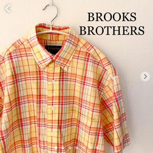 BROOKS BROTHERS｜ブルックスブラザーズ　半袖チェックシャツ　