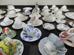 【必見】 ブランド 洋食器 60点 大量 まとめ OKURA Richard Ginori ROYAL ALBERT DOULTON WEDGWOOD TAITU 他