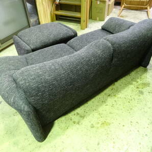 【必見】 カッシーナ イクスシー Cassina ixc. マラルンガ MARALUNGA 2人掛け ワイド ソファ オットマンの画像2