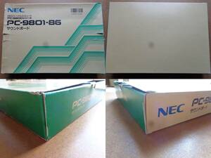 [完品][動作品][NEC純正サウンドボード]『PC-9801-86』