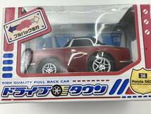 【91】未開封 マルカ ドライブタウン HONDA S600 ミニカー プルバックカー ホンダ 赤 レッド コレクション 玩具 おもちゃ ホビー_画像6