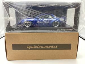 【774P】未使用品 イグニッションモデル 1/18 ロケットバニー S13 V2 メタリックブルー NISSAN 日産 シルビア