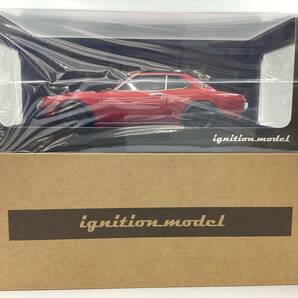 【700】未使用品 イグニッションモデル 1/18 TOYOTA セリカ 1600GTV TA22 レッド Celica の画像1