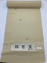 【638G】絽芭蕉 正絹 反物 トンボ 未仕立て 夏物 呉服屋 在庫処分 レディース 和装 着物 きもの リメイク_画像1