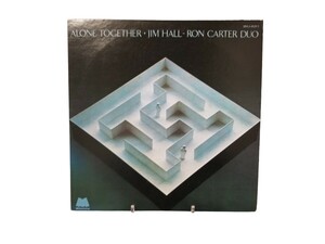 中古LP ジム・ホール=ロン・カーター・デュオ Alone Together 1973年 SMJ-6011 クールジャズ バップ