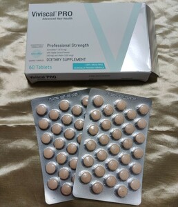 【箱無し★60個】Viviscal Hair Growth Program, Professional 60tablets ビビスカル プロ ヘアケア■匿名配送■