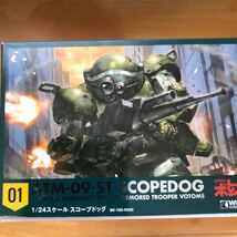 装甲騎兵ボトムズ 1/24 スコープドッグ プラモデル [WAVE]③_画像2