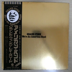 LP5521☆帯付「グランド・ファンク・レイルロード / アメリカン・バンド / ECP-80857」