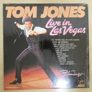 LP5549☆シュリンク/US/Parrot「Tom Jones / Live In Las Vegas / XPAS-71031」