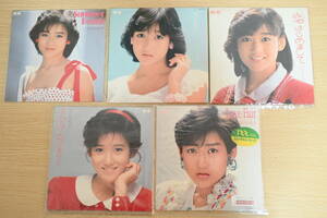 セット200 岡田有希子 EP レコード 5枚