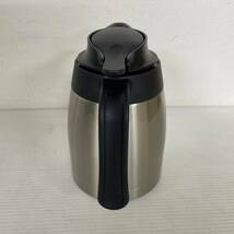 【THERMOS】 サーモス ステンレスポット 保温・保冷両用 ステンレス製卓上まほうびん 1.0L TTB-1000_画像4