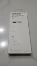 送料無料　新品未使用未開封　アップル 純正 Apple純正 Lightning - USB 3カメラアダプタ (MKOW2AM/A) Lightning to USB 3 Camera Adapter_画像2