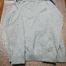 FRED PERRY フレッドペリー 上着 ジャケット Mサイズ グレー ニット FRED PERRY カーディガン_画像7