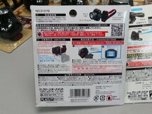 y304 未使用 保管品 ヘッド ライト LED ヘッドランプ 乾電池式 ランタン 防災 作業 ダイソー 市販品 まとめて_画像6