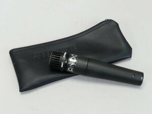 y376 SHURE SM57 シュアー マイク マイクロフォン ダイナミックマイク ソフトケース付き 音出し確認済