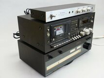 y393 テクニクス SH-3035 ミキシングアンプ RS-M50 カセットデッキ チューナー ST-8075 三台 まとめて_画像3