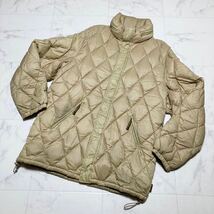 1円〜 名作 最高級茶タグ MONCLER モンクレール TANY タニー 人気 定番モデル ダウンジャケット キルティング ダイヤ柄 大きいサイズ 2_画像2